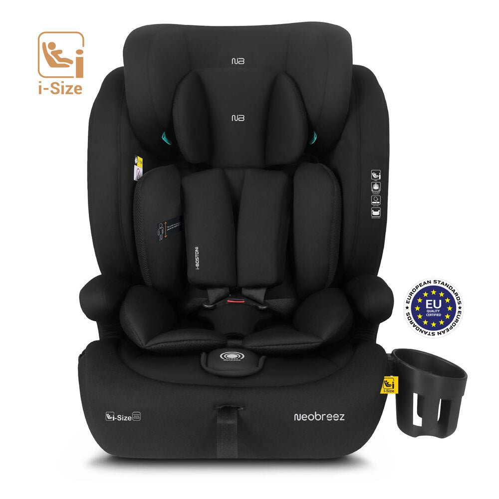 Neobreez i Bostoni 3 In 1 Toddler i Size Car Seat Black