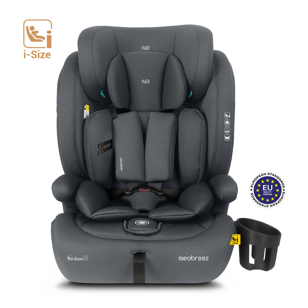 Neobreez i Bostoni 3 In 1 Toddler i Size Car Seat Grey