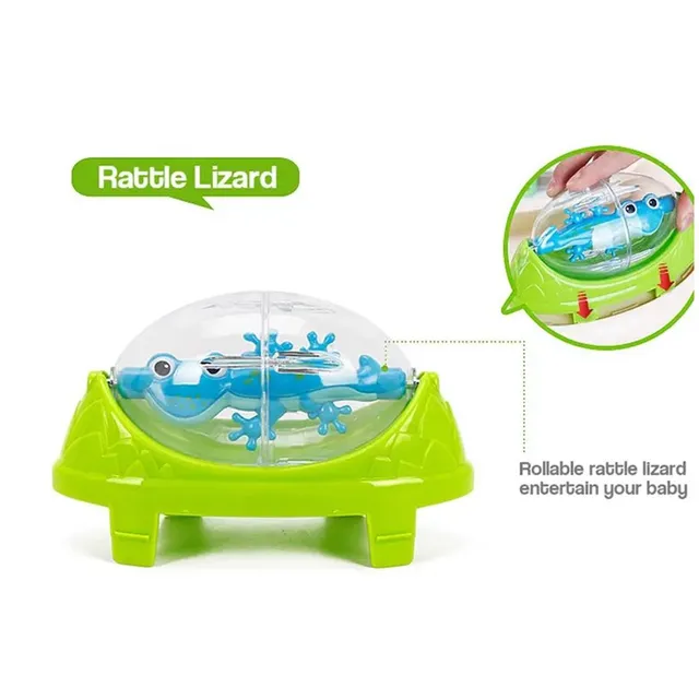 Little Learners Jungle Jumper With Lights And Music White