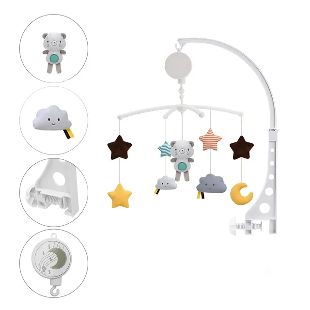Little Learners Wind Up Mobile Bear