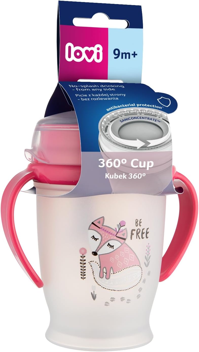 Lovi 360 Cup 9M+ Girl 250ML