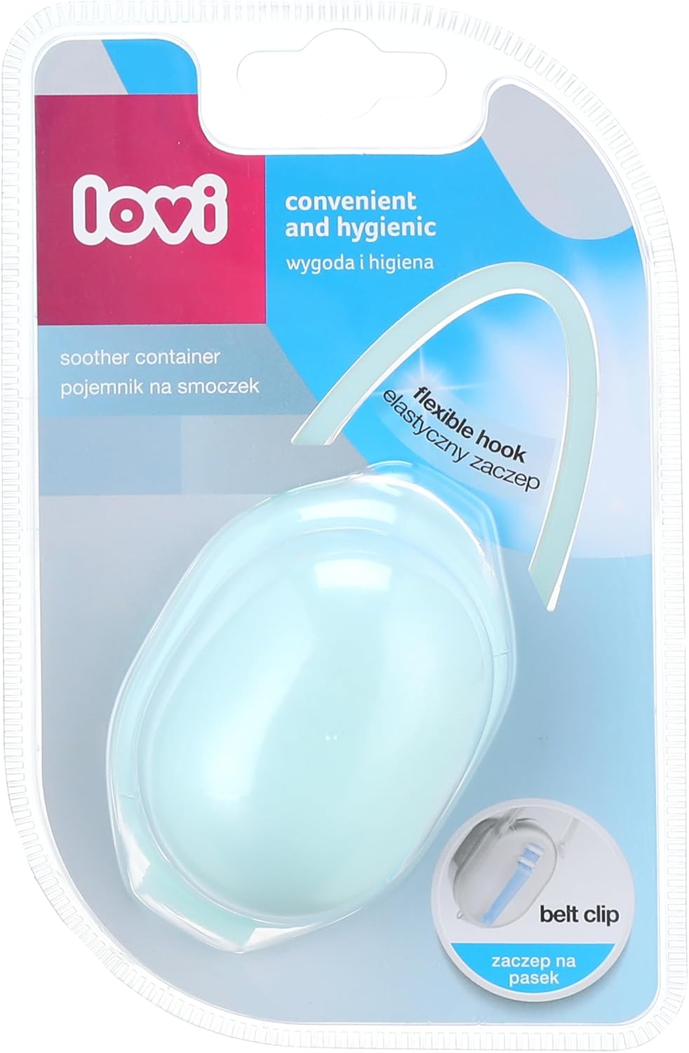 Lovi Baby Soother Container Mint 0M+