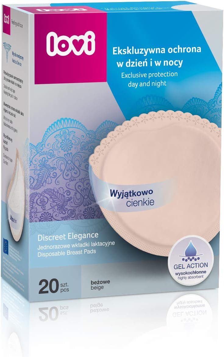 Lovi Baby Disposable Breast Pads Beige 20PCS
