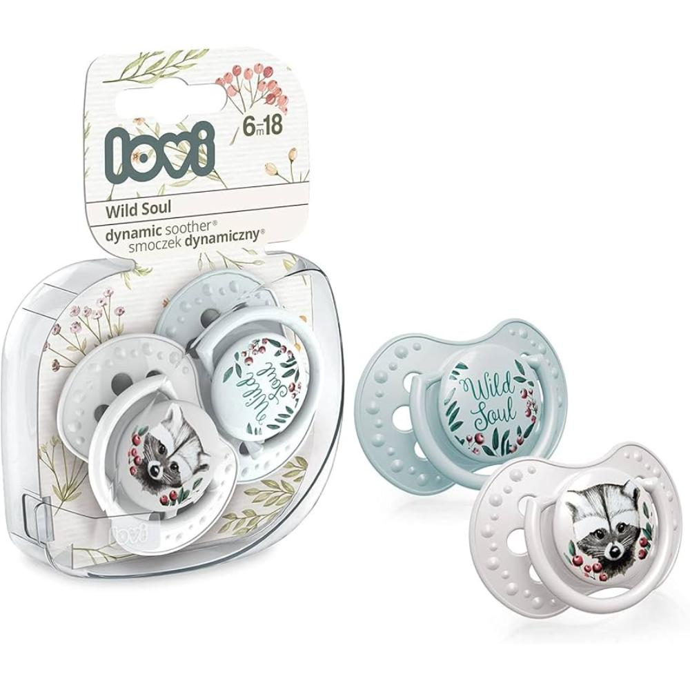Lovi Baby Soother Wild Soul Boy 0-3M 2PCS