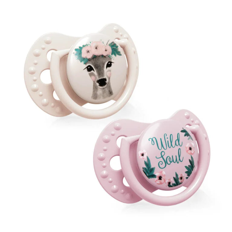Lovi Baby Soother Wild Soul Girl 0-3M 2PCS