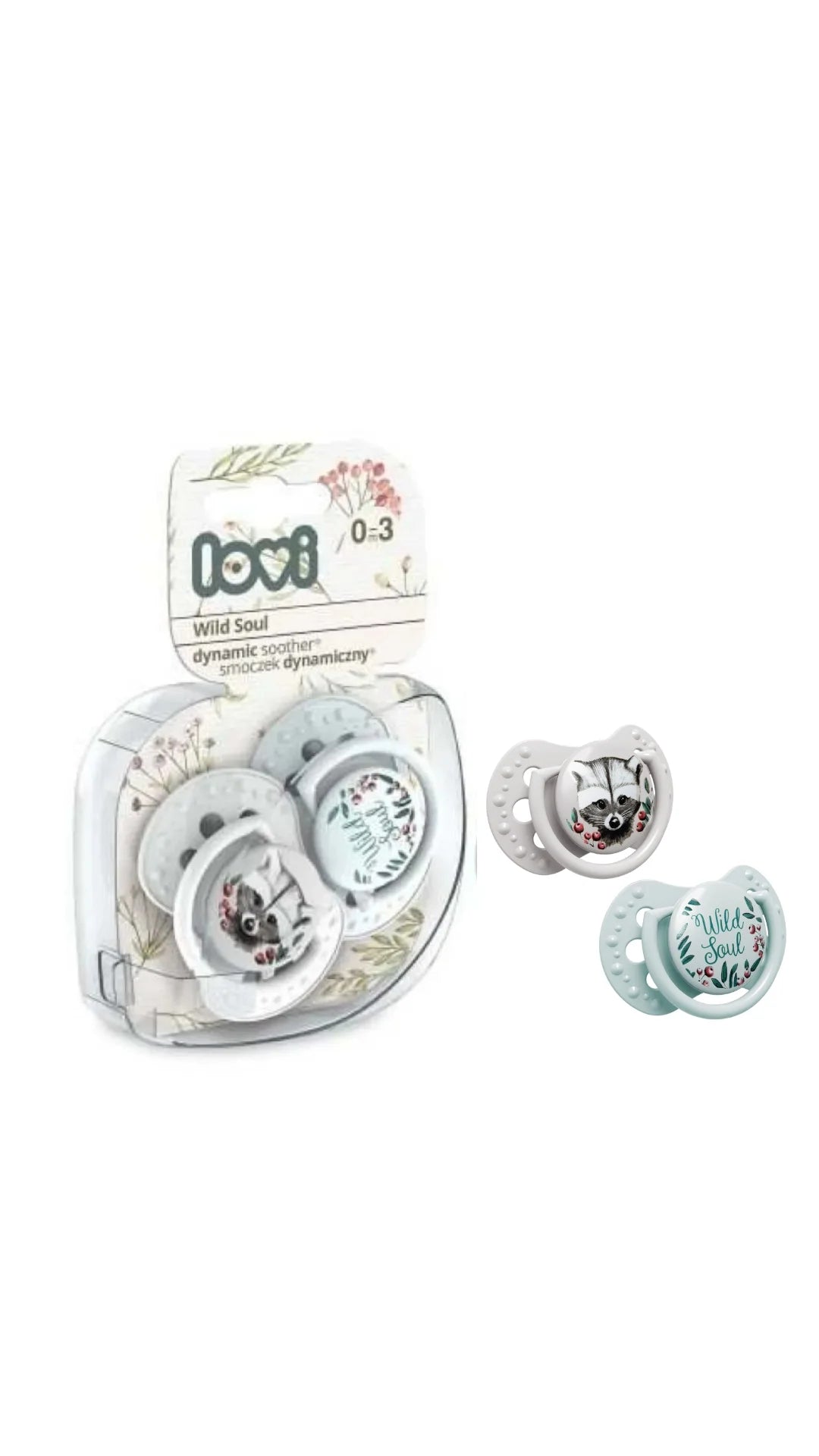 Lovi Baby Soother Wild Soul Boy 0-3M 2PCS