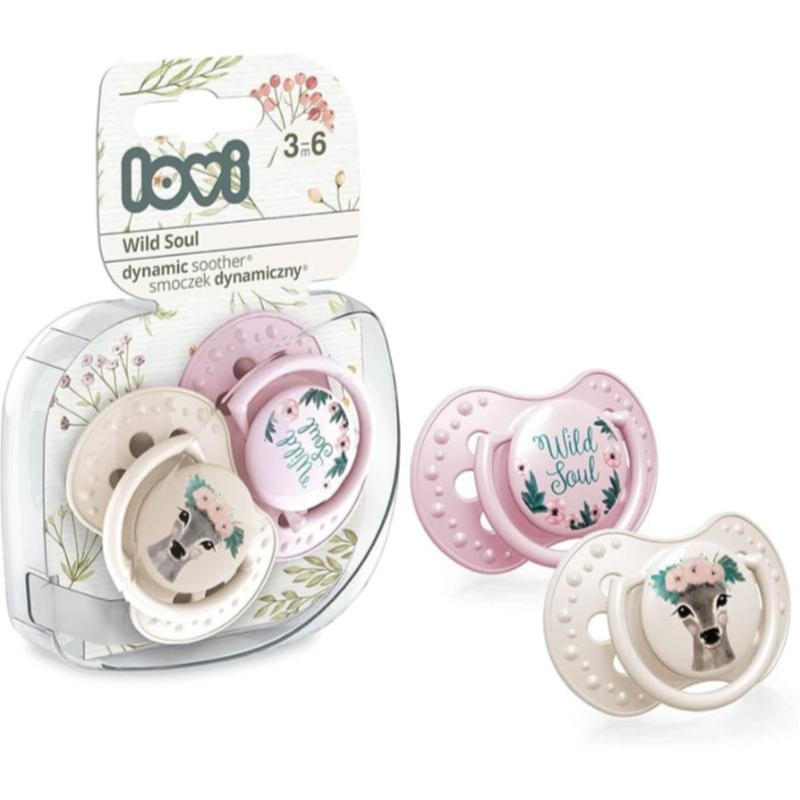 Lovi Baby Soother Wild Soul Girl 3-6M 2PCS