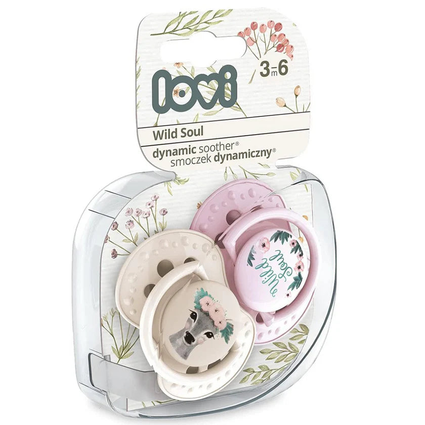 Lovi Baby Soother Wild Soul Girl 3-6M 2PCS
