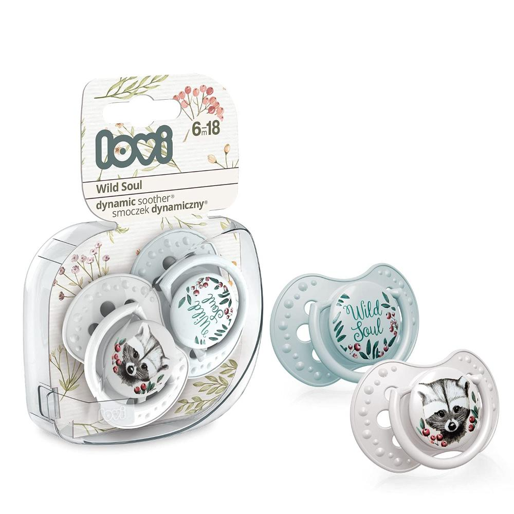 Lovi Baby Soother Wild Soul Boy 6-18M 2PCS