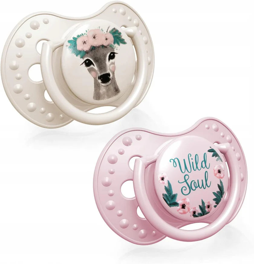 Lovi Baby Soother Wild Soul Girl 6-18M 2PCS