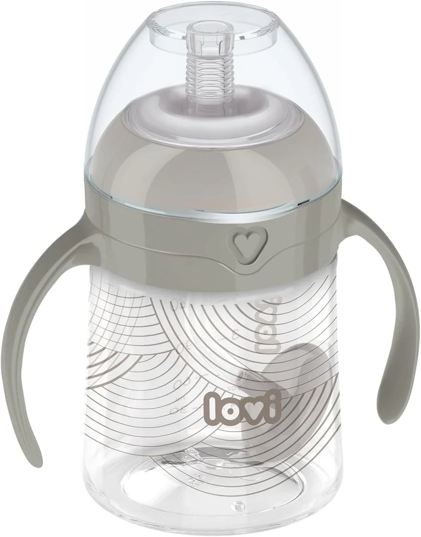 Lovi Baby Weighted Straw Cup 6M+ Harmony 150ML
