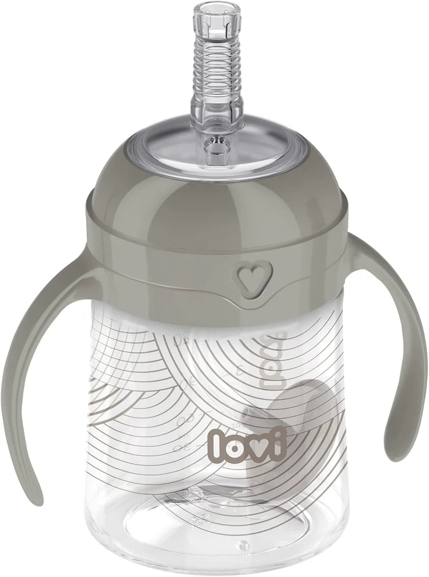 Lovi Baby Weighted Straw Cup 6M+ Harmony 150ML