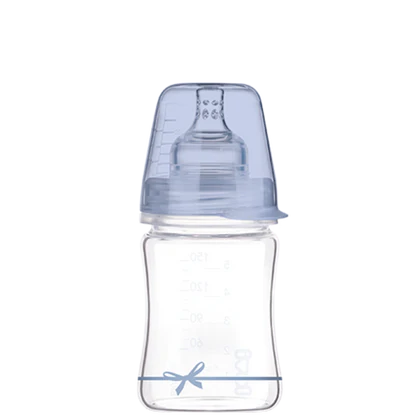 Lovi Baby Glass Bottle Boy Mini 0M+150ML
