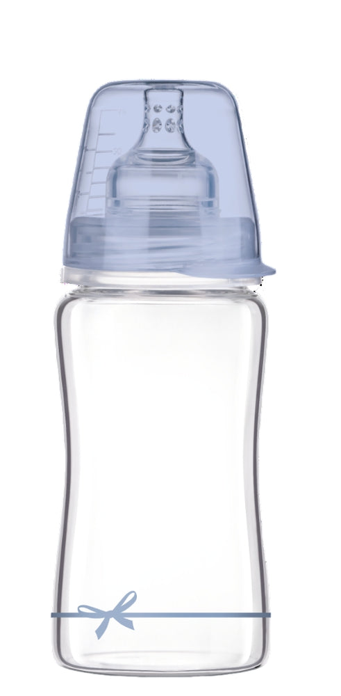 Lovi Baby Glass Bottle Girl Slow 3M+250ML