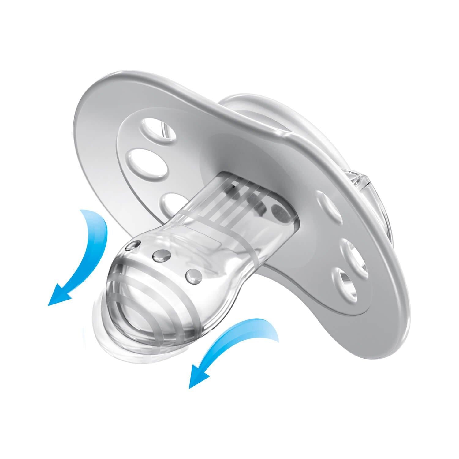 Lovi Baby Soother Night & Day Girl 0-3M 2PCS