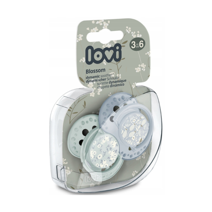 Lovi Baby Soother Blossom Boy 3-6M 2PCS