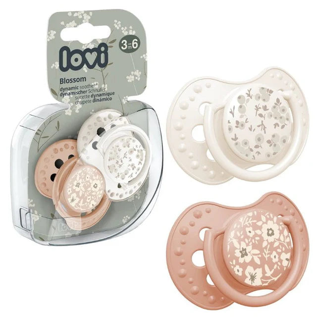 Lovi Baby Soother Blossom Girl 3-6M 2PCS