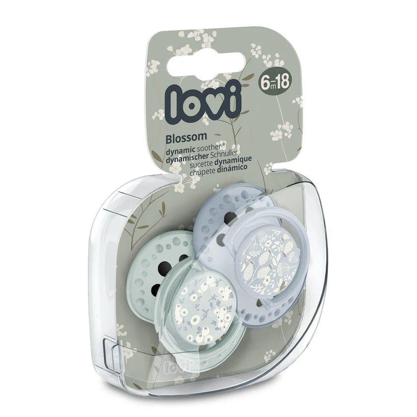 Lovi Baby Soother Blossom Boy 6-18M 2PCS