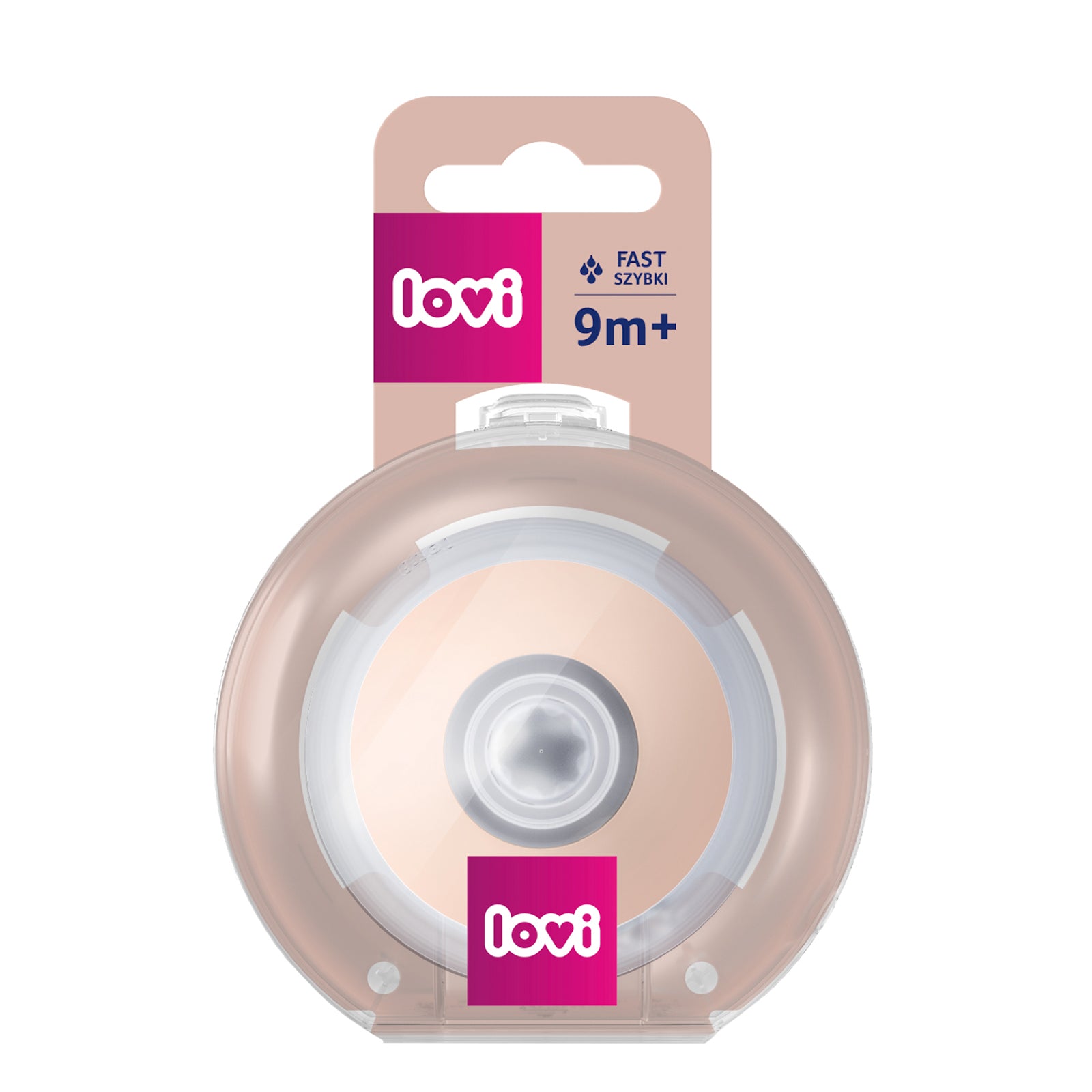 Lovi Baby Teat Mammafeel 9M+ Fast 1PC