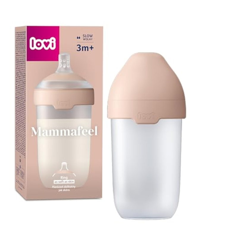 Lovi Baby Mammafeel Bottle 3M+ Slow 250ML