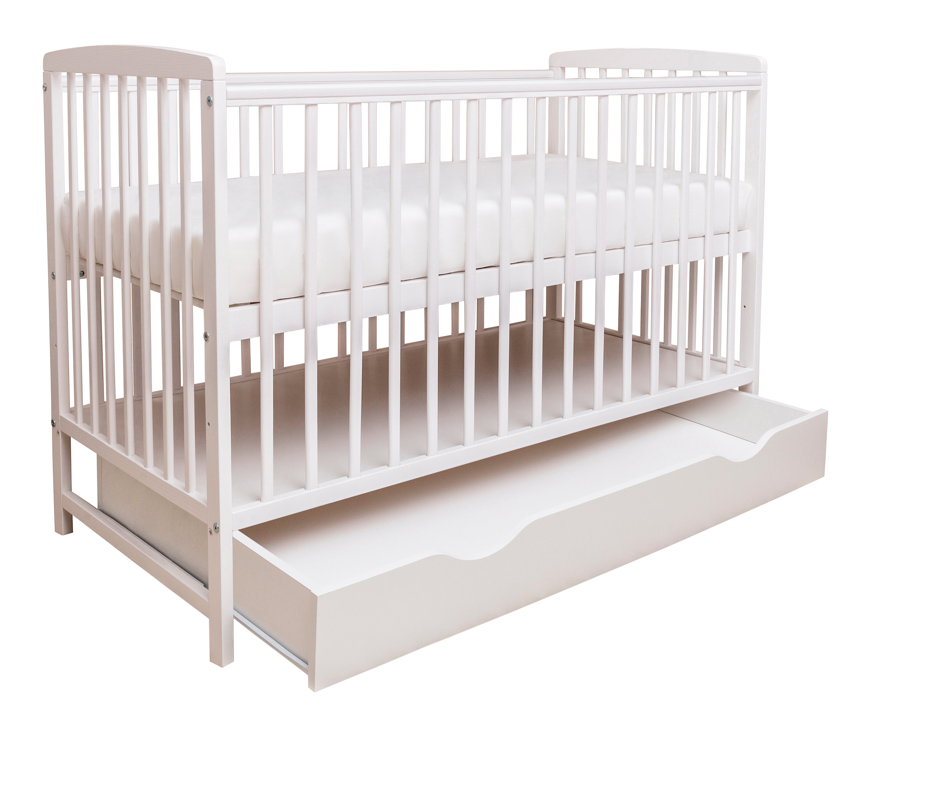 Kinder Valley Melbourne Cot with Drawer and Kinder Flow Mattress