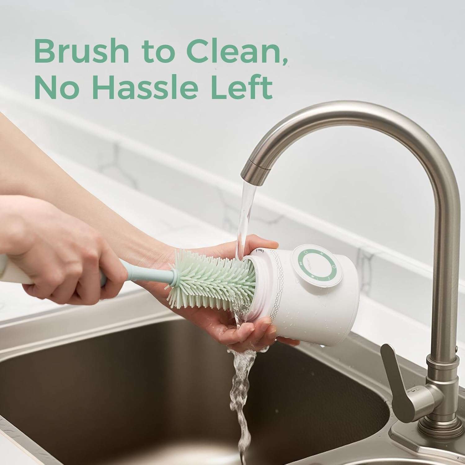 Momcozy Cordless Portable Baby Bottle Warmer for Travel