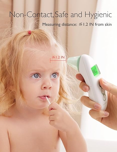 Momcozy Non Contact Forehead and Ear Thermometer