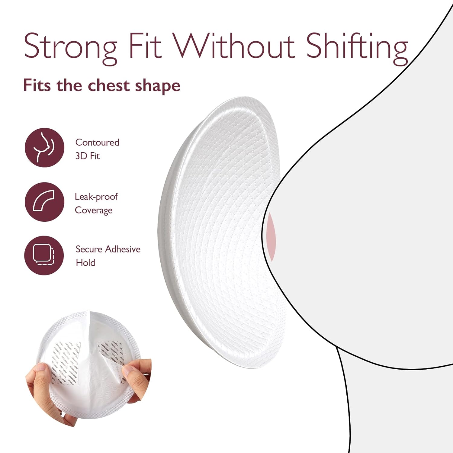Momcozy Ultra Thin Disposable 60 Nursing Pads