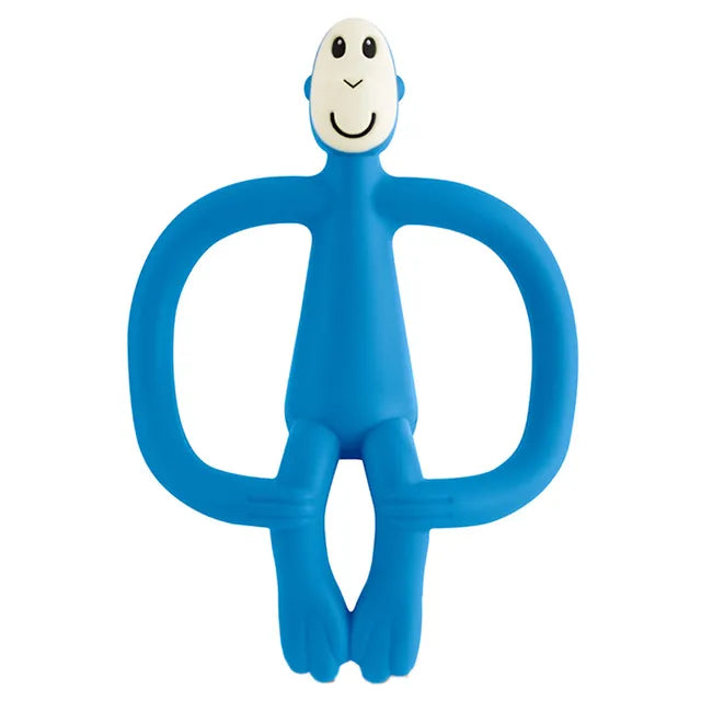 Matchstick Monkey Teething Toy Blue