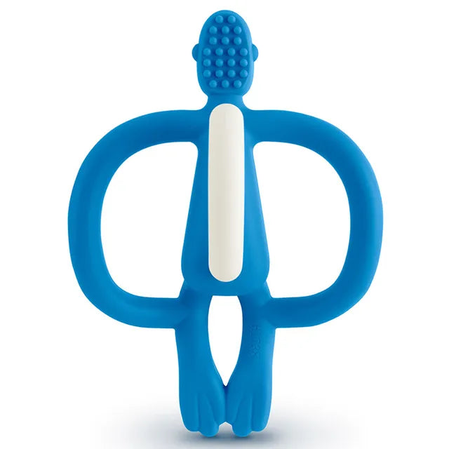 Matchstick Monkey Teething Toy Blue