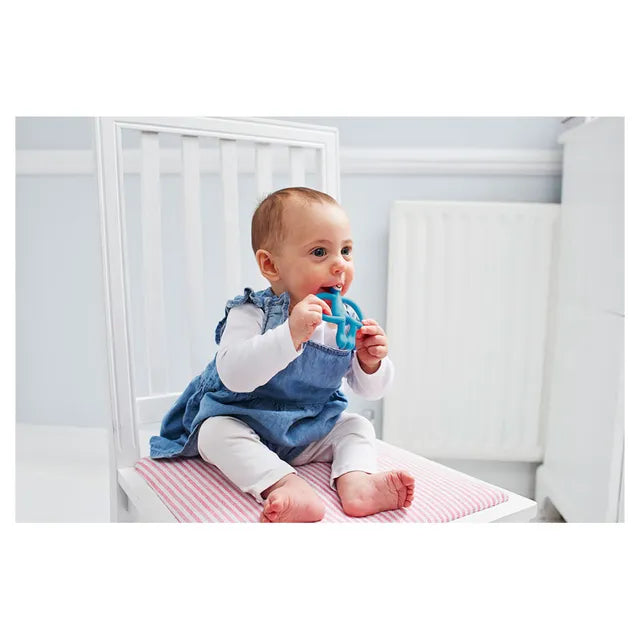 Matchstick Monkey Teething Toy Blue