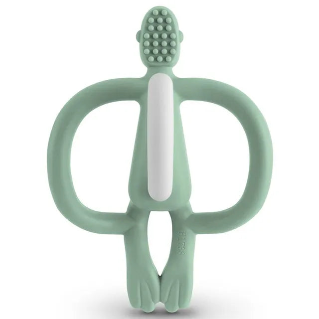 Matchstick Monkey Teething Toy Mint Green