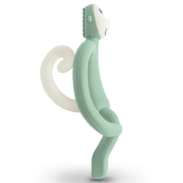 Matchstick Monkey Teething Toy Mint Green