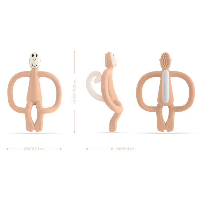 Matchstick Monkey Teething Toy Peach