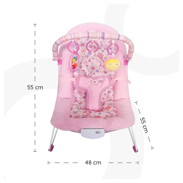 Moon Hop Hop Baby Bouncer Pink