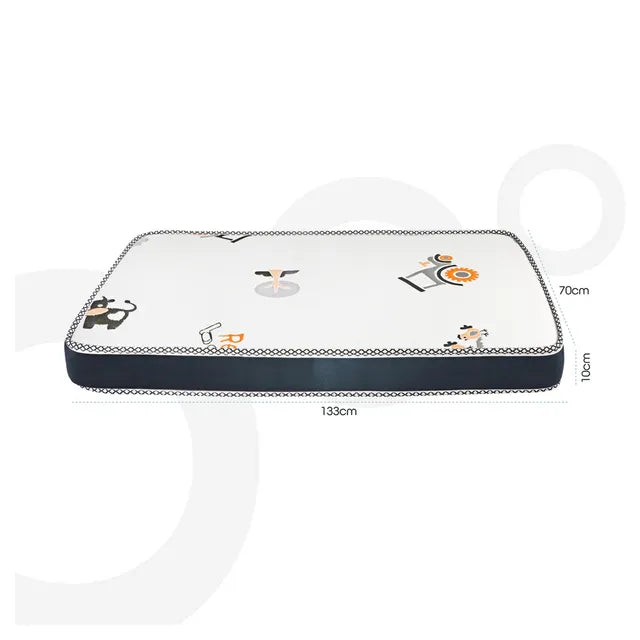 Moon Crib & Toddler Bed Mattress with Print