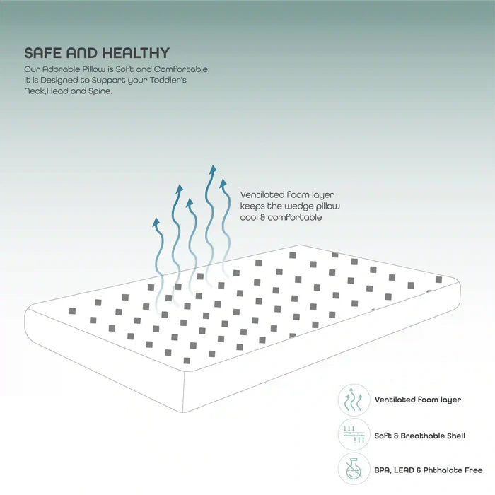 Moon Kids Cot Pillow With Bamboo Rayon