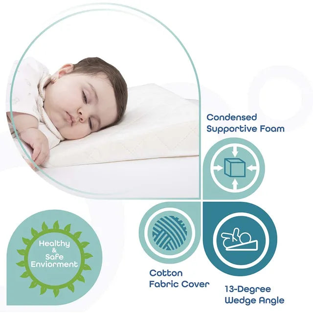 Moon Universal Crib Wedge White