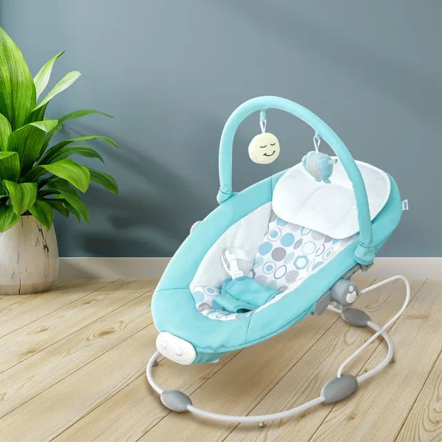Moon Hopper Baby Bouncer Blue