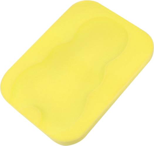 Moon Sponge Baby Bath Holder  Yellow