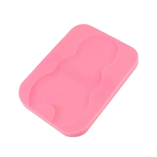 Moon Sponge Baby Bath Holder Pink