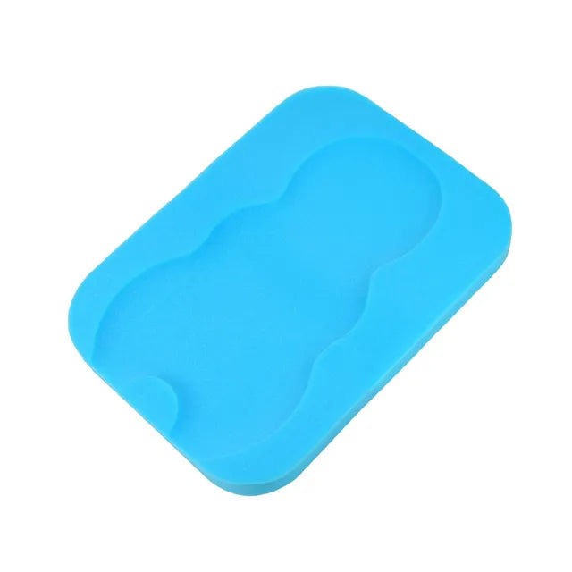 Moon Sponge Baby Bath Holder Blue