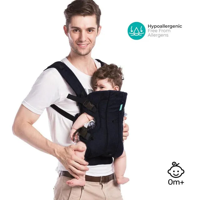 حاملة أطفال مون كاريجو 4 في 1، لون أسود