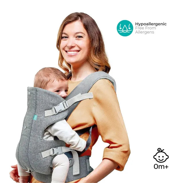 حاملة أطفال مون كاريجو 4 في 1، لون رمادي