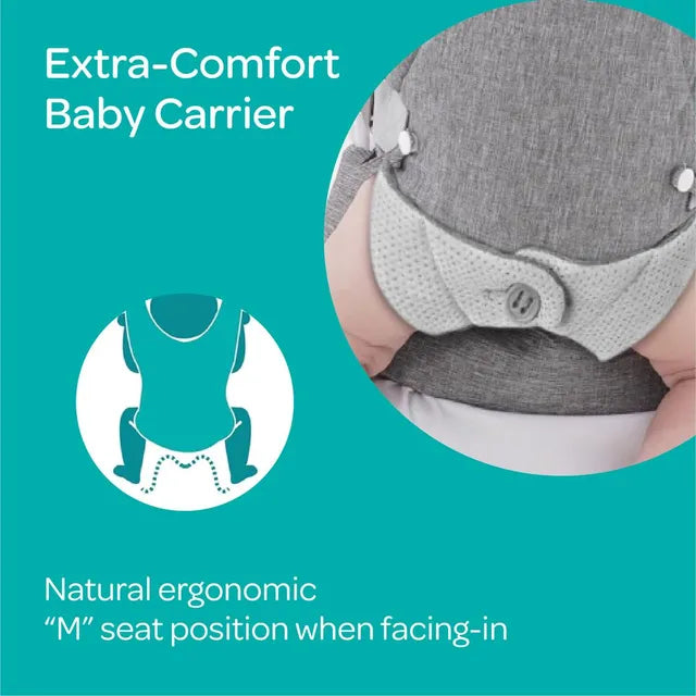 حاملة أطفال مون كاريجو 4 في 1، لون رمادي