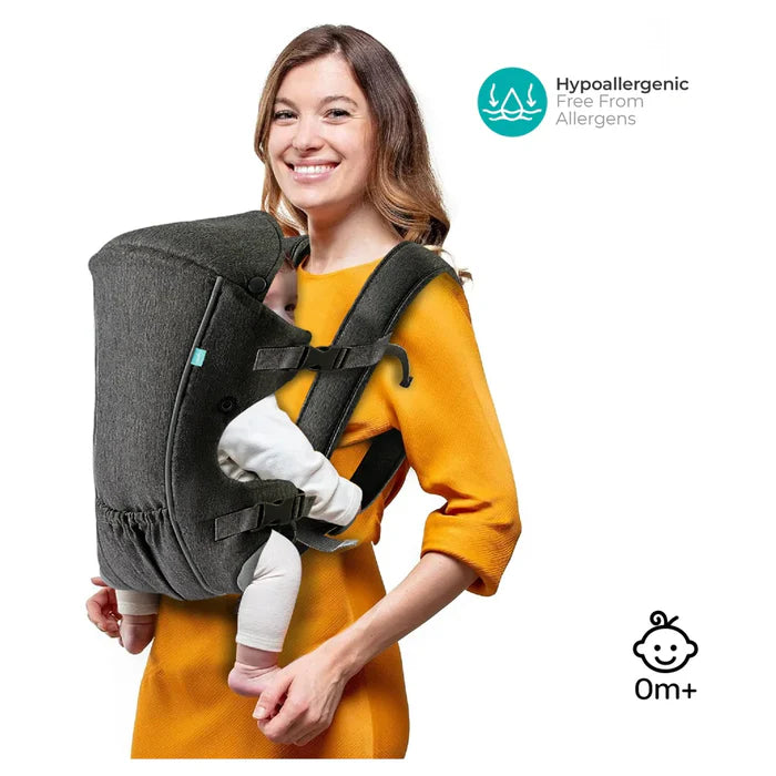 حاملة أطفال مون كاري جو 2 في 1، لون أسود