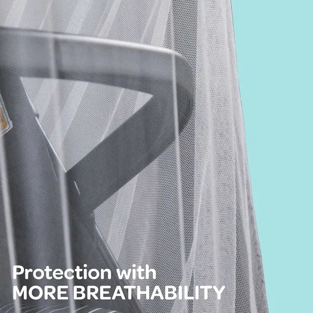 ناموسية شبكية بيضاء اللون لعربة الأطفال مون يونيفرسال