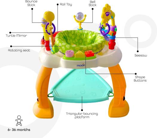 Moon Baby Jumper Orange