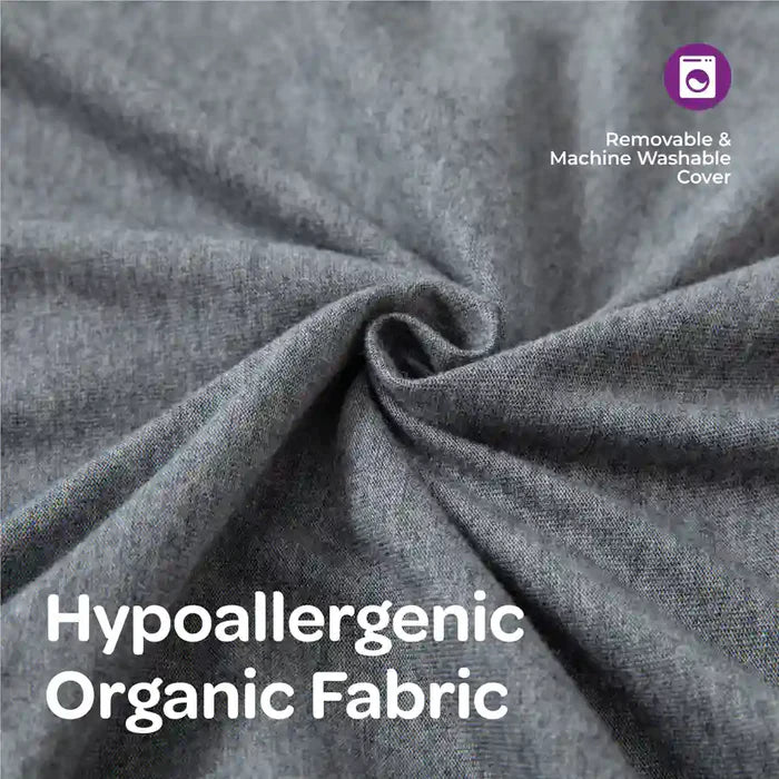 Moon Multi Position Maternity Pillow With Back Support Grey