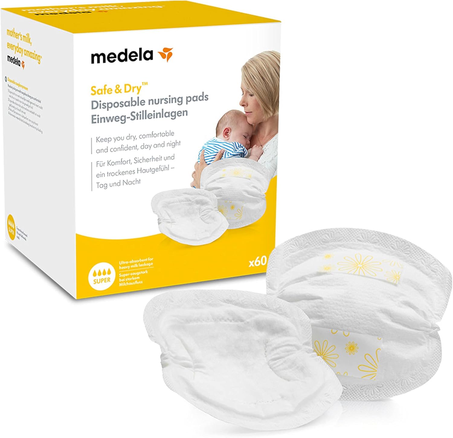 Medela Disposable Nursing Bra Pads Pack of 60